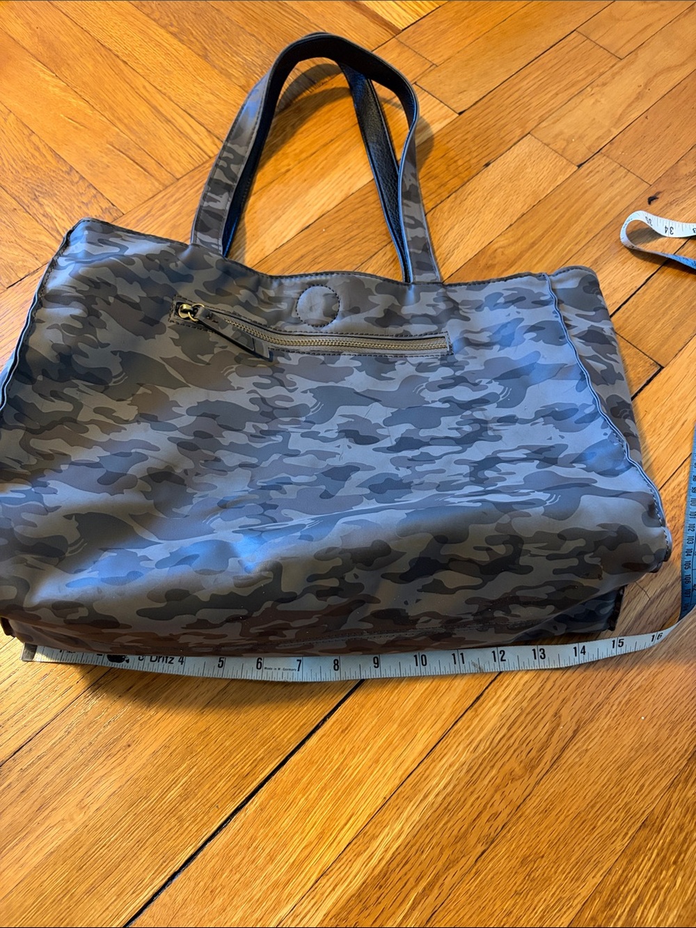 Camouflage Tote Bag - Gray Camo